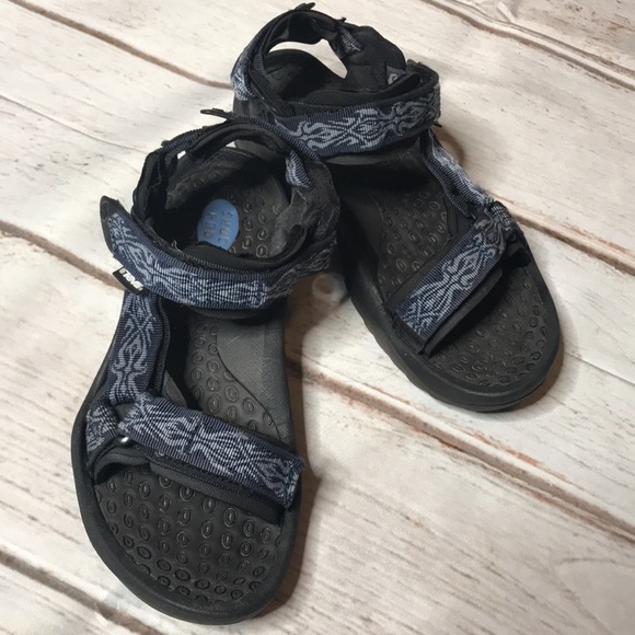 Teva Shoes - TEVA Woman’s Hiking Sandals Shoc Pad Navy Size 6